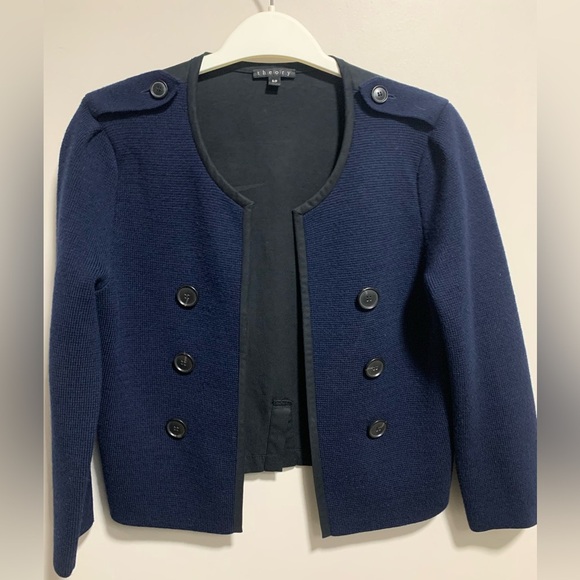 Theory Jackets & Blazers - THEORY Blazer Sweater 100% Wool